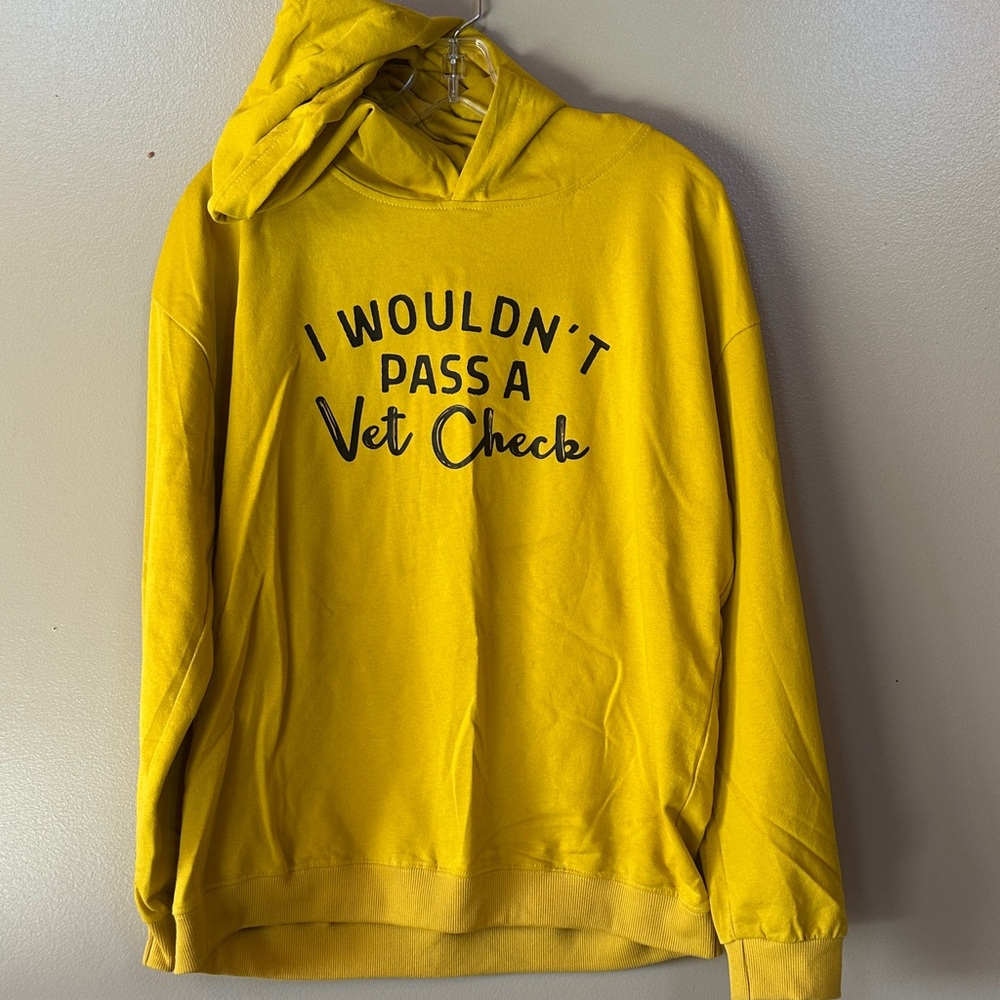 Yellow Graphic Hoodie
